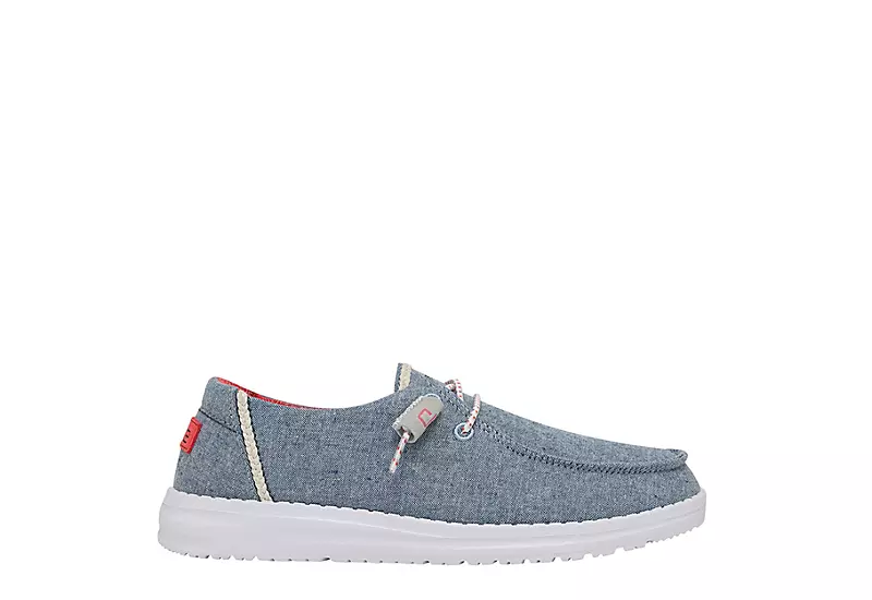 Heydude Womens Wendy Slip On Sneaker - Denim 2 Heydude Womens Wendy Slip On Sneaker - Denim - Image 2