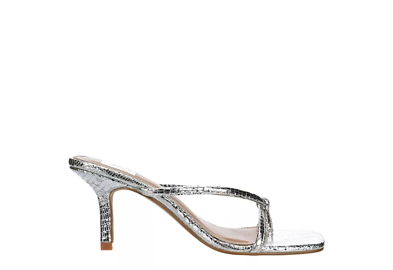 Dv By Dolce Vita Womens Zanna Slide Sandal - Silver 2 Dv By Dolce Vita Womens Zanna Slide Sandal - Silver - Image 2