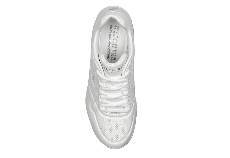 Skechers Womens Uno 2 Sneaker - White 4 Skechers Womens Uno 2 Sneaker - White - Image 4