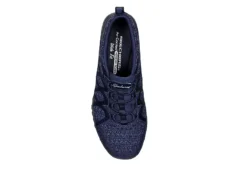 Skechers Womens Breathe Easy Infi-knity Slip On Sneaker - Navy -Comfy Steps Sales Store US 01 105668 03