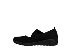 Skechers Womens Uplifted Slip On Sneaker - Black -Comfy Steps Sales Store US 01 105678 02