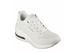 Skechers Womens Million Air Elevated Air Sneaker - White
