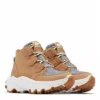 Sorel Womens Kinetic Breakthru Caribou High Top Sneaker - Tan