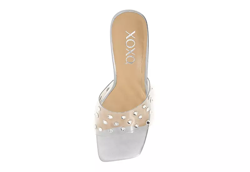 Xoxo Womens Razia Sandal - Clear 5 Xoxo Womens Razia Sandal - Clear - Image 5