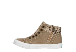 Blowfish Womens Kora High Top Sneaker - Taupe -Comfy Steps Sales Store US 01 105833 03