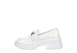 Steve Madden Womens Trifecta Loafer - White 10 Steve Madden Womens Trifecta Loafer - White -Comfy Steps Sales Store US 01 105877 03