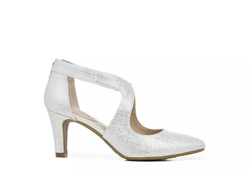 Lifestride Womens Giovanna 2 Pump - Silver 2 Lifestride Womens Giovanna 2 Pump - Silver - Image 2