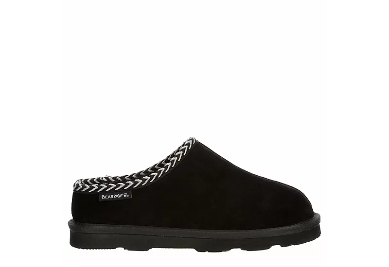 Bearpaw Womens Tabitha Slipper - Black 2 Bearpaw Womens Tabitha Slipper - Black - Image 2