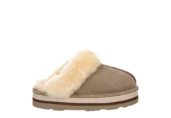 Bearpaw Womens Retro Loki Slipper - Stone 8 Bearpaw Womens Retro Loki Slipper - Stone -Comfy Steps Sales Store US 01 106038 01