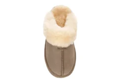 Bearpaw Womens Retro Loki Slipper - Stone 12 Bearpaw Womens Retro Loki Slipper - Stone -Comfy Steps Sales Store US 01 106038 05