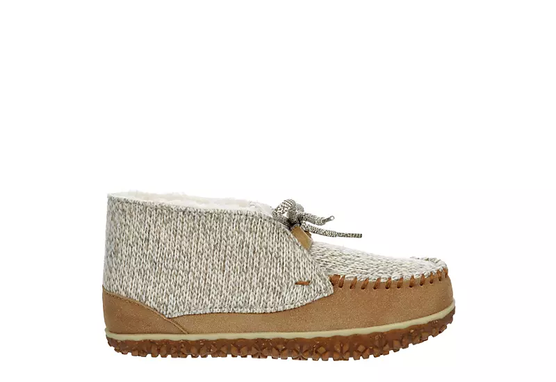 Minnetonka Womens Jenn Bootie Slipper - Tan 2 Minnetonka Womens Jenn Bootie Slipper - Tan - Image 2