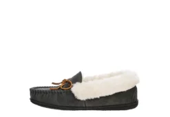 Minnetonka Womens Jessica Trapper Slipper - Dark Grey -Comfy Steps Sales Store US 01 106041 03