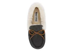 Minnetonka Womens Jessica Trapper Slipper - Dark Grey -Comfy Steps Sales Store US 01 106041 05