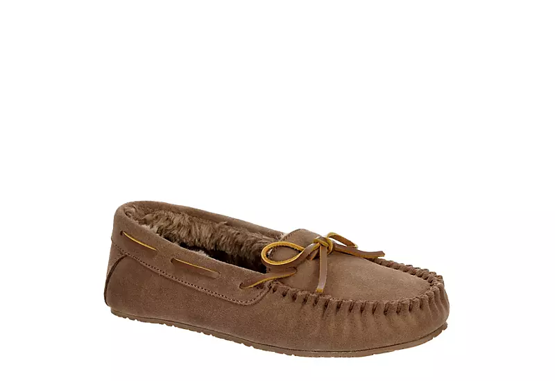 Minnetonka Womens Marj Moc Slipper - Chocolate 1 Minnetonka Womens Marj Moc Slipper - Chocolate