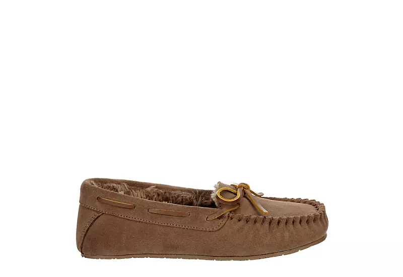 Minnetonka Womens Marj Moc Slipper - Chocolate 2 Minnetonka Womens Marj Moc Slipper - Chocolate - Image 2