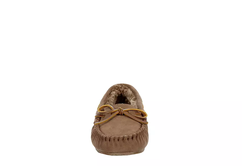 Minnetonka Womens Marj Moc Slipper - Chocolate 3 Minnetonka Womens Marj Moc Slipper - Chocolate - Image 3