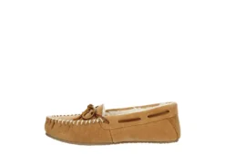 Minnetonka Womens Marj Moc Slipper - Tan -Comfy Steps Sales Store US 01 106044 03
