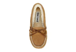 Minnetonka Womens Marj Moc Slipper - Tan -Comfy Steps Sales Store US 01 106044 05