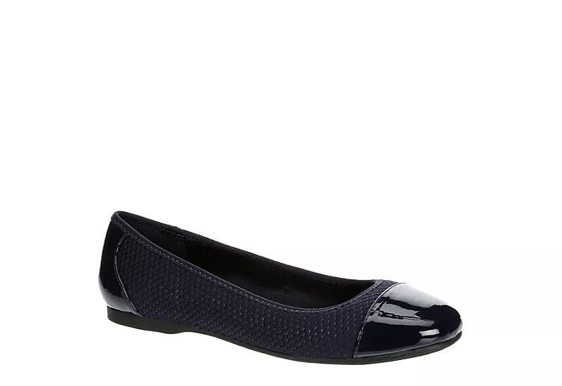 Lauren Blakwell Womens Sutton Flat - Navy 1 Lauren Blakwell Womens Sutton Flat - Navy