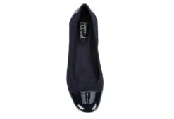 Lauren Blakwell Womens Sutton Flat - Navy 12 Lauren Blakwell Womens Sutton Flat - Navy -Comfy Steps Sales Store US 01 106084 05