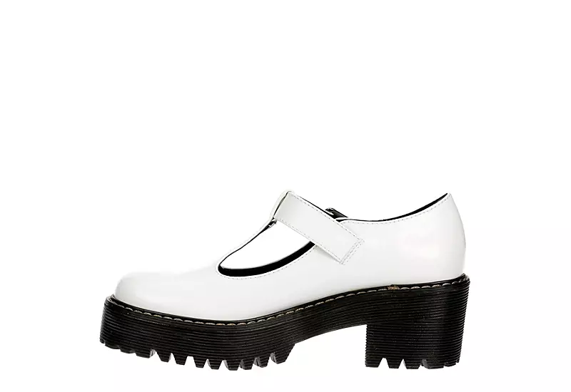 Madden Girl Womens Hollyy Loafer - White 4 Madden Girl Womens Hollyy Loafer - White - Image 4