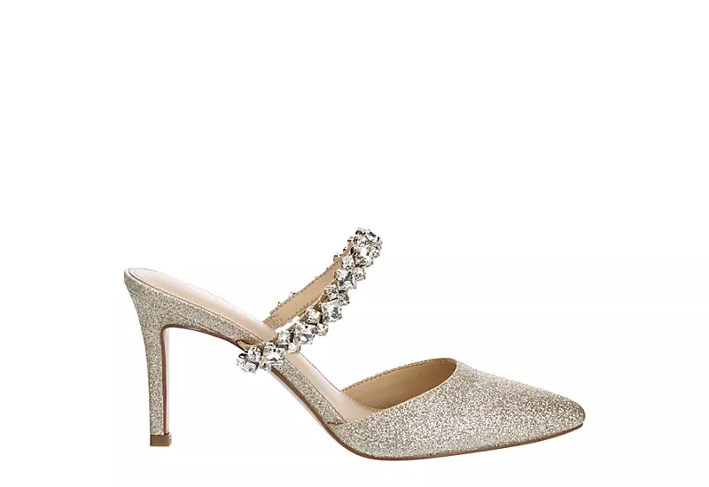 Maripe Womens Imelda Pump - Gold 2 Maripe Womens Imelda Pump - Gold - Image 2