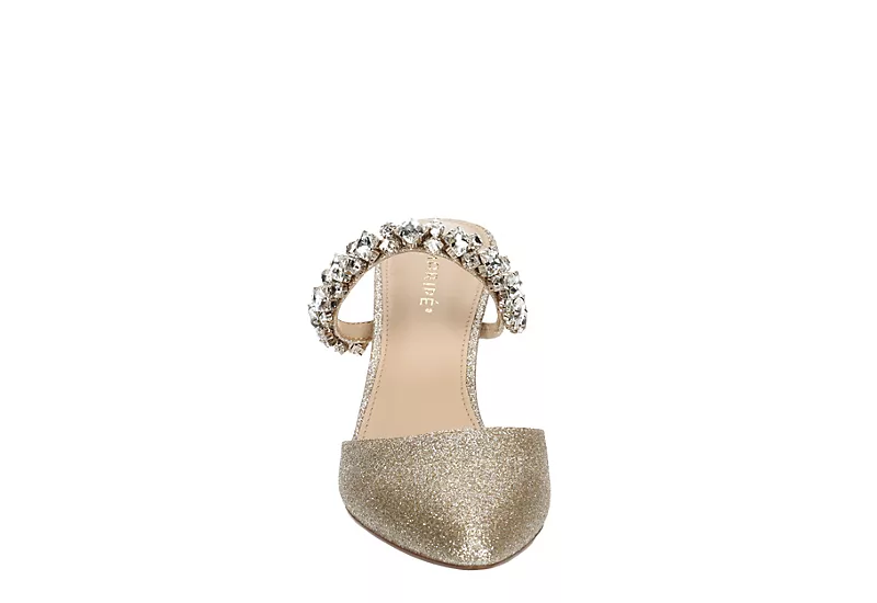 Maripe Womens Imelda Pump - Gold 3 Maripe Womens Imelda Pump - Gold - Image 3