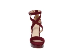 Limelight Womens Lainey Platform Sandal - Wine 9 Limelight Womens Lainey Platform Sandal - Wine -Comfy Steps Sales Store US 01 106134 02
