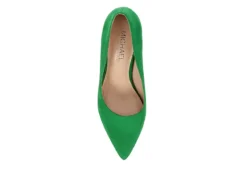 Michael By Michael Shannon Womens Ryleigh Pump - Green -Comfy Steps Sales Store US 01 106148 05