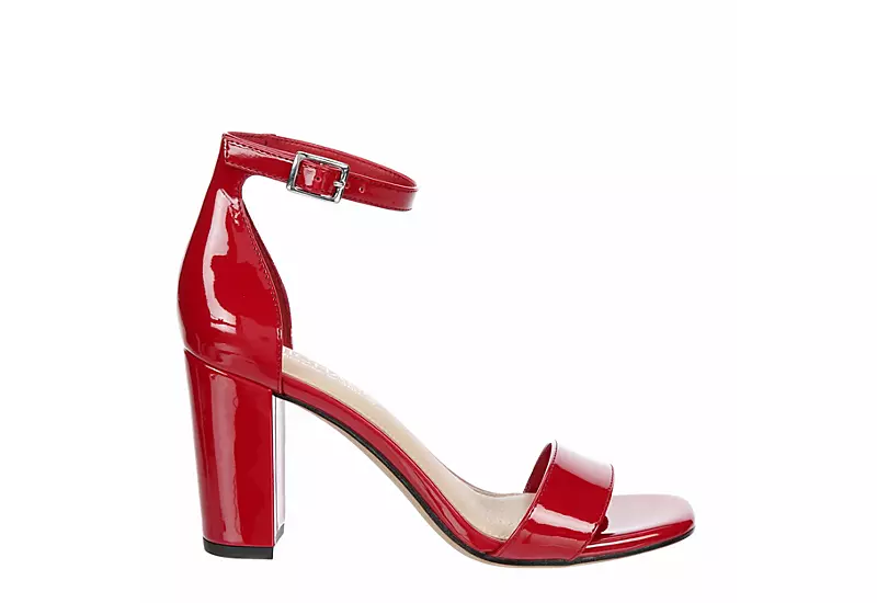 Michael By Michael Shannon Womens Stella Sandal - Red 2 Michael By Michael Shannon Womens Stella Sandal - Red - Image 2
