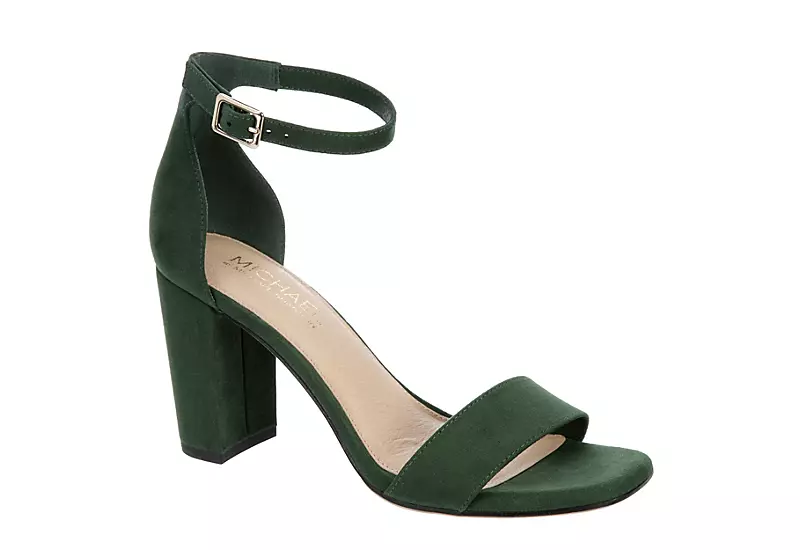 Michael By Michael Shannon Womens Stella Sandal - Green 1 Michael By Michael Shannon Womens Stella Sandal - Green