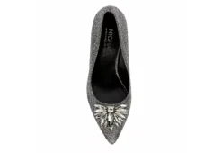 Michael By Michael Shannon Womens Reya Pump - Pewter -Comfy Steps Sales Store US 01 106154 05