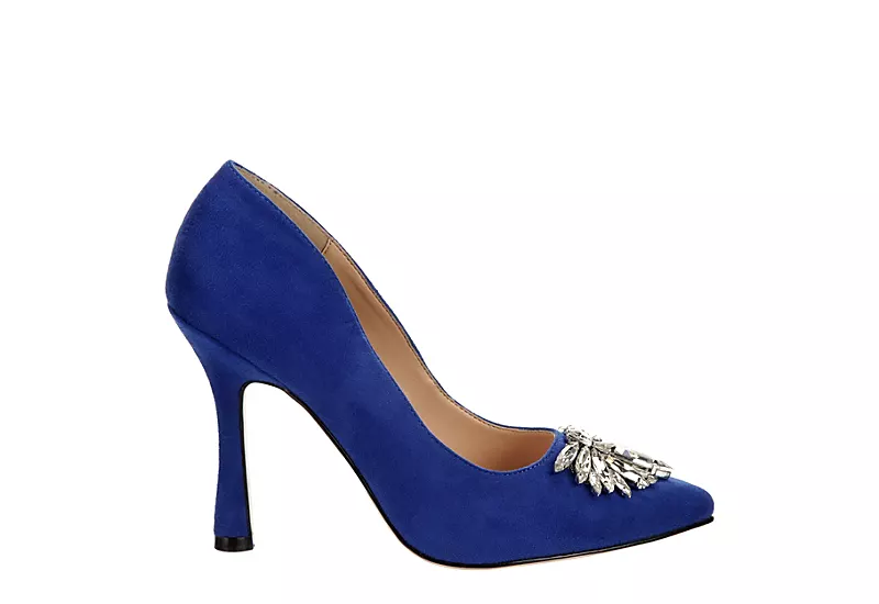 Michael By Michael Shannon Womens Reya Pump - Bright Blue 2 Michael By Michael Shannon Womens Reya Pump - Bright Blue - Image 2