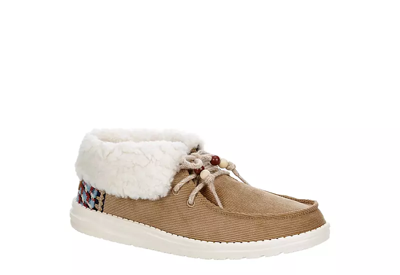 Heydude Womens Britt Slip On Sneaker - Tan 1 Heydude Womens Britt Slip On Sneaker - Tan