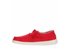 Heydude Womens Wendy Slip On Sneaker - Red -Comfy Steps Sales Store US 01 106161 03