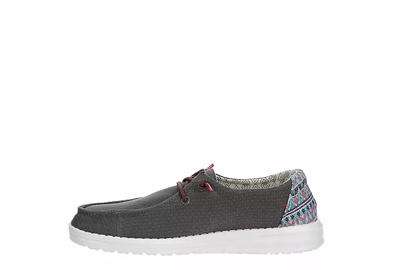 Heydude Womens Wendy Slip On Sneaker - Grey 4 Heydude Womens Wendy Slip On Sneaker - Grey - Image 4