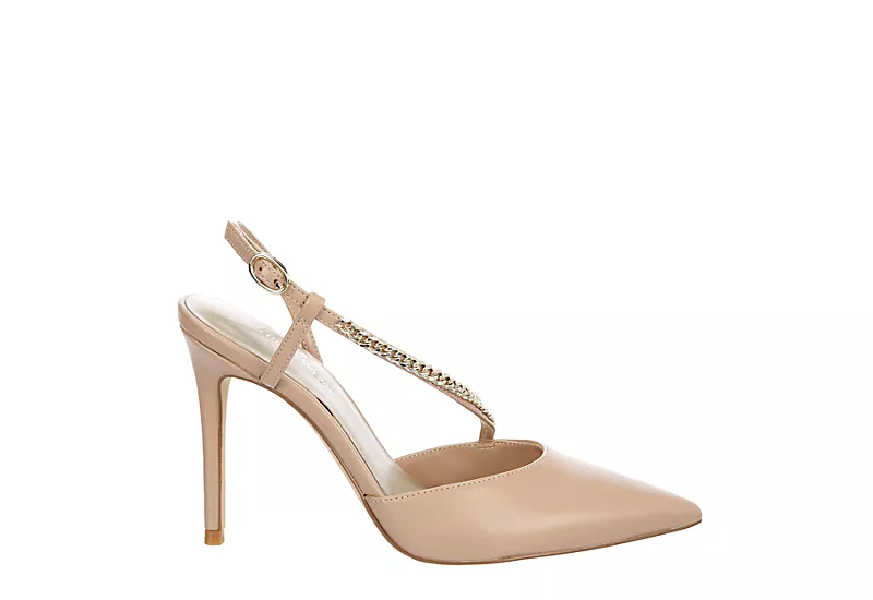 Nine West Womens Fenor3 Pump - Nude 2 Nine West Womens Fenor3 Pump - Nude - Image 2