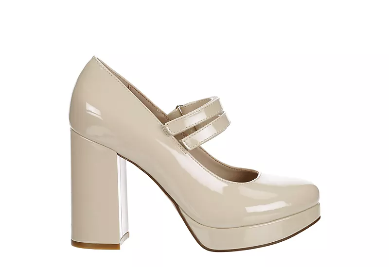 Limelight Womens Lola Pump - Bone 2 Limelight Womens Lola Pump - Bone - Image 2