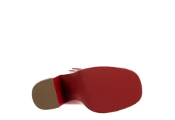 Steve Madden Womens Twice Pump - Red -Comfy Steps Sales Store US 01 106225 06