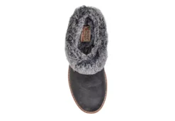 Skechers Womens Mountain Kiss Winter Rock Slipper - Dark Grey -Comfy Steps Sales Store US 01 106226 03
