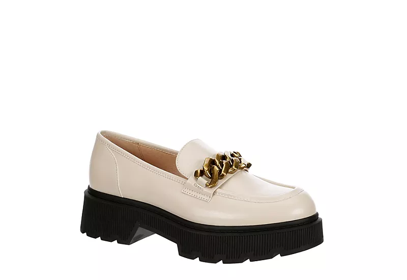 Limelight Womens Kendall Loafer - Off White 1 Limelight Womens Kendall Loafer - Off White