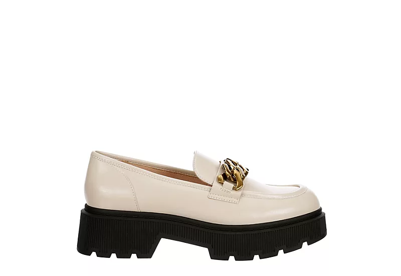 Limelight Womens Kendall Loafer - Off White 2 Limelight Womens Kendall Loafer - Off White - Image 2