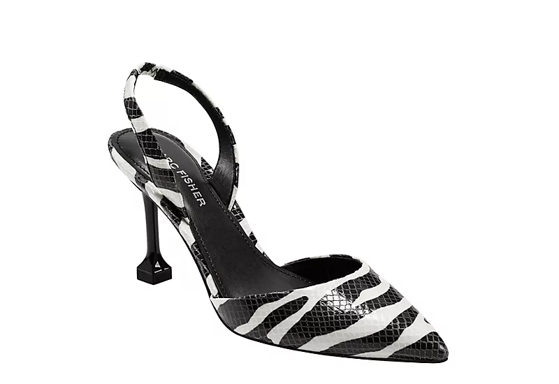 Marc Fisher Womens Hadya Pump - Zebra 1 Marc Fisher Womens Hadya Pump - Zebra