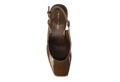 Marc Fisher Womens Valana Pump - Dark Tan -Comfy Steps Sales Store US 01 106394 03