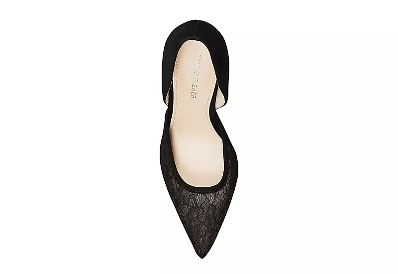 Marc Fisher Womens Christey Pump - Black 4 Marc Fisher Womens Christey Pump - Black - Image 4
