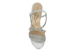 N By Nina Womens Lourdes Sandal - Silver 12 N By Nina Womens Lourdes Sandal - Silver -Comfy Steps Sales Store US 01 106400 05