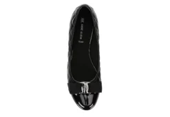 Ak Anne Klein Womens Gianna-q Flat - Black -Comfy Steps Sales Store US 01 106419 05