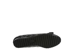 Ak Anne Klein Womens Gianna-q Flat - Black -Comfy Steps Sales Store US 01 106419 06