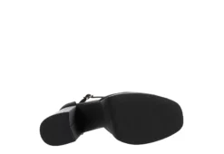 Madden Girl Womens Dion Platform Pump - Black -Comfy Steps Sales Store US 01 106448 06