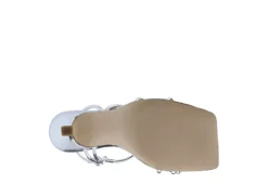 Marc Fisher Womens Dareta Sandal - Silver 11 Marc Fisher Womens Dareta Sandal - Silver -Comfy Steps Sales Store US 01 106584 04